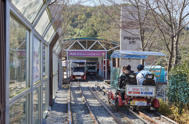 金海洛東江鐵道自行車