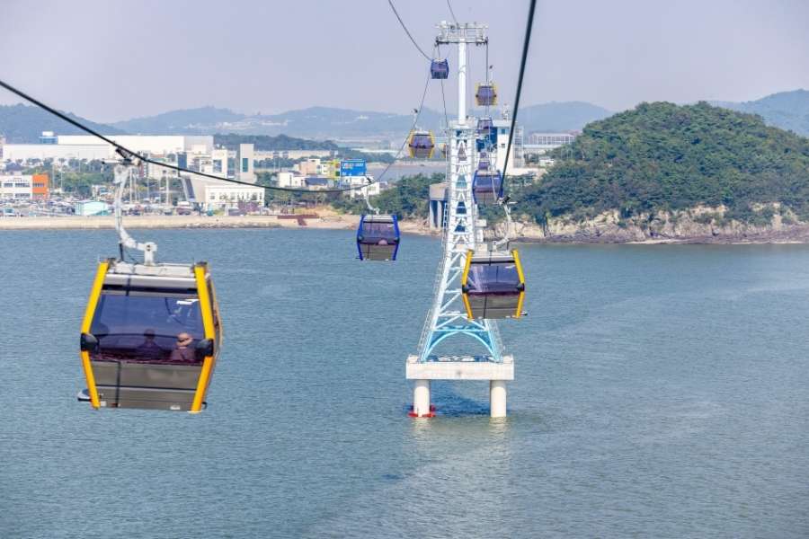 濟扶島海上纜車