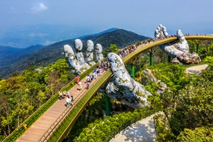 【長榮峴在GO】峴港５日-無購物站、贈魅力秀、啤酒暢飲、巴拿佛手泡泡瑪特