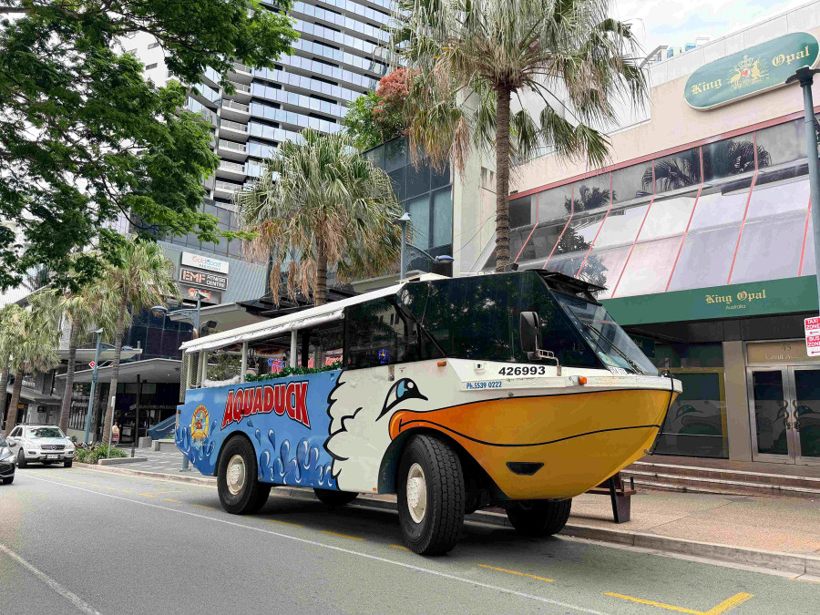 水陸兩用鴨子車
