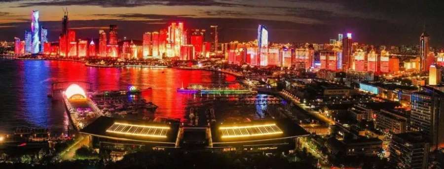 浮山灣夜景燈光秀