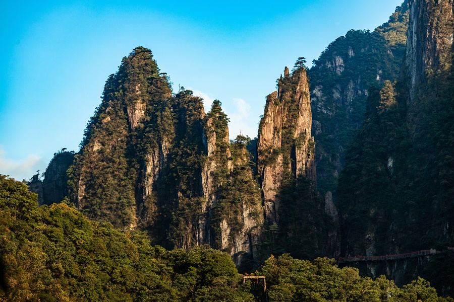 莽山五指峰景區