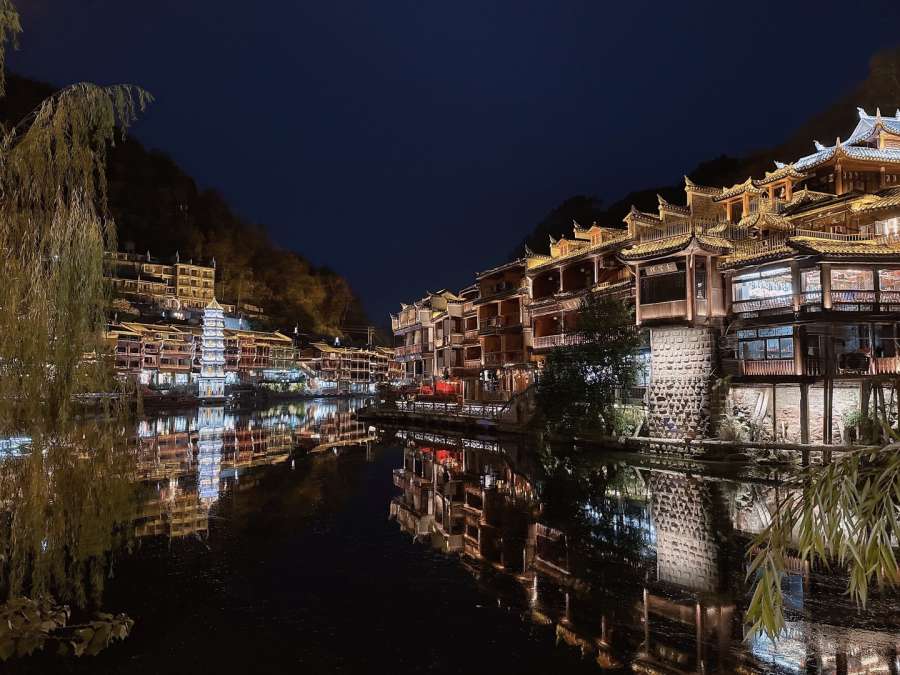 鳳凰古城夜景
