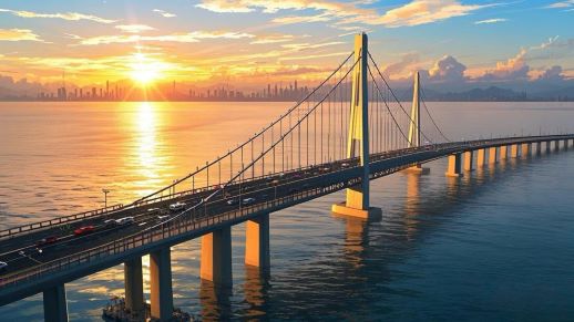 遠觀港珠澳大橋