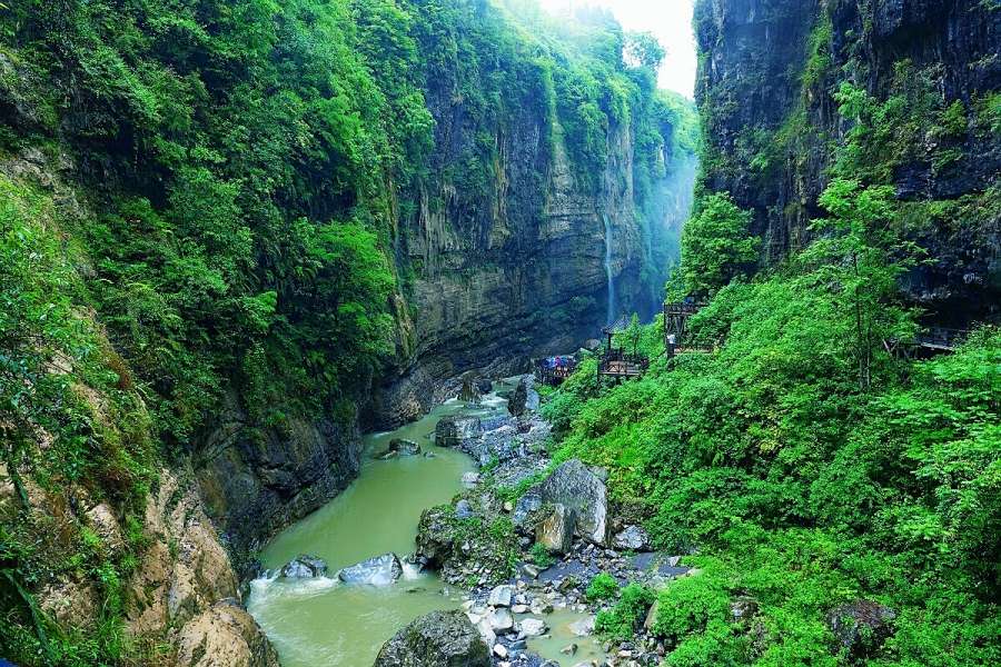 恩施大峽谷-雲龍河地縫