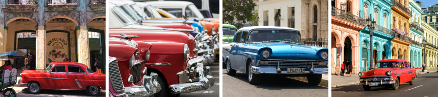 哈瓦那古董車遊街