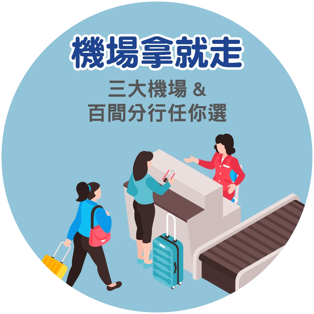 機場拿就走